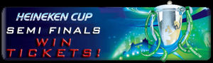 Heineken Cup Semi Final Win Tickets 2014